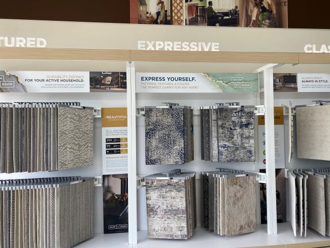 Carpet display in Prattville, AL 